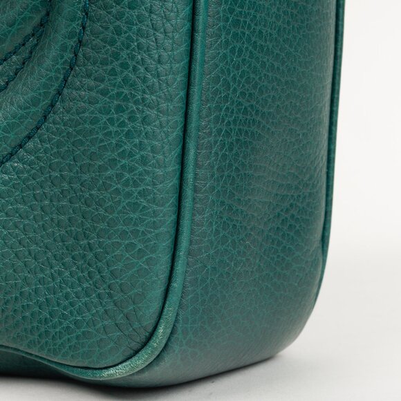 Gucci Soho Disco Green Camera Style Crossbody Bag - Picture 6 of 13